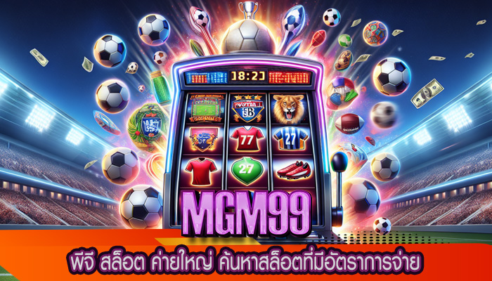 พีจี สล็อต ค่ายใหญ่ ค้นหาสล็อตที่มีอัตราการจ่าย