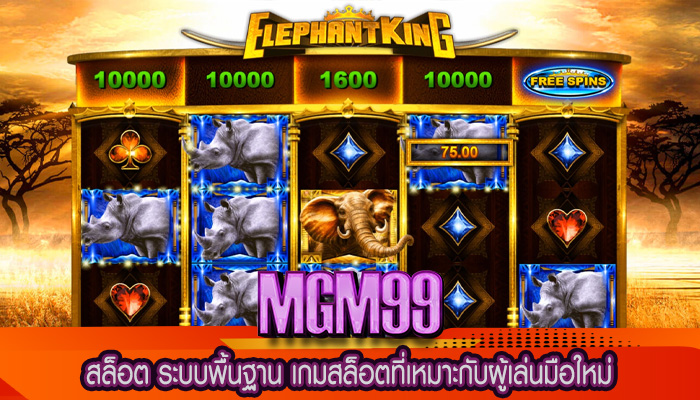 สล็อต ระบบพื้นฐาน เกมสล็อตที่เหมาะกับผู้เล่นมือใหม่