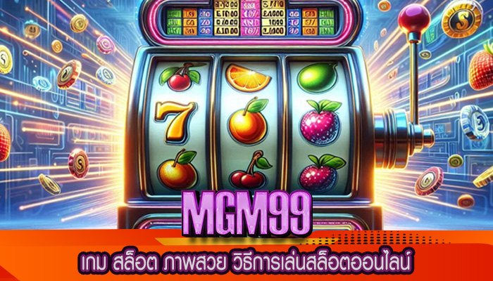 เกม สล็อต ภาพสวย วิธีการเล่นสล็อตออนไลน์