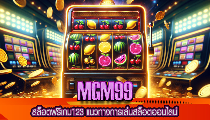 สล็อตฟรีเกม123 แนวทางการเล่นสล็อตออนไลน์