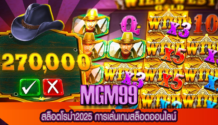 สล็อตโรม่า2025 การเล่นเกมสล็อตออนไลน์