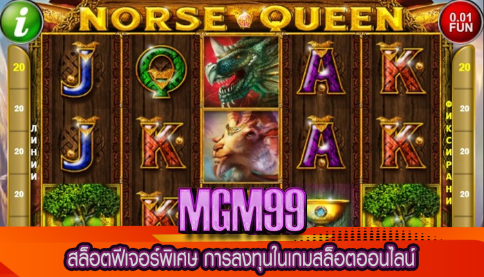 สล็อตฟีเจอร์พิเศษ การลงทุนในเกมสล็อตออนไลน์